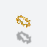 sea coral ring (US 7)