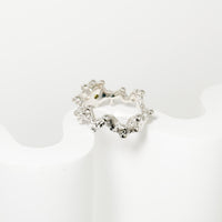 sea coral topaz ring (US 6 1/2)