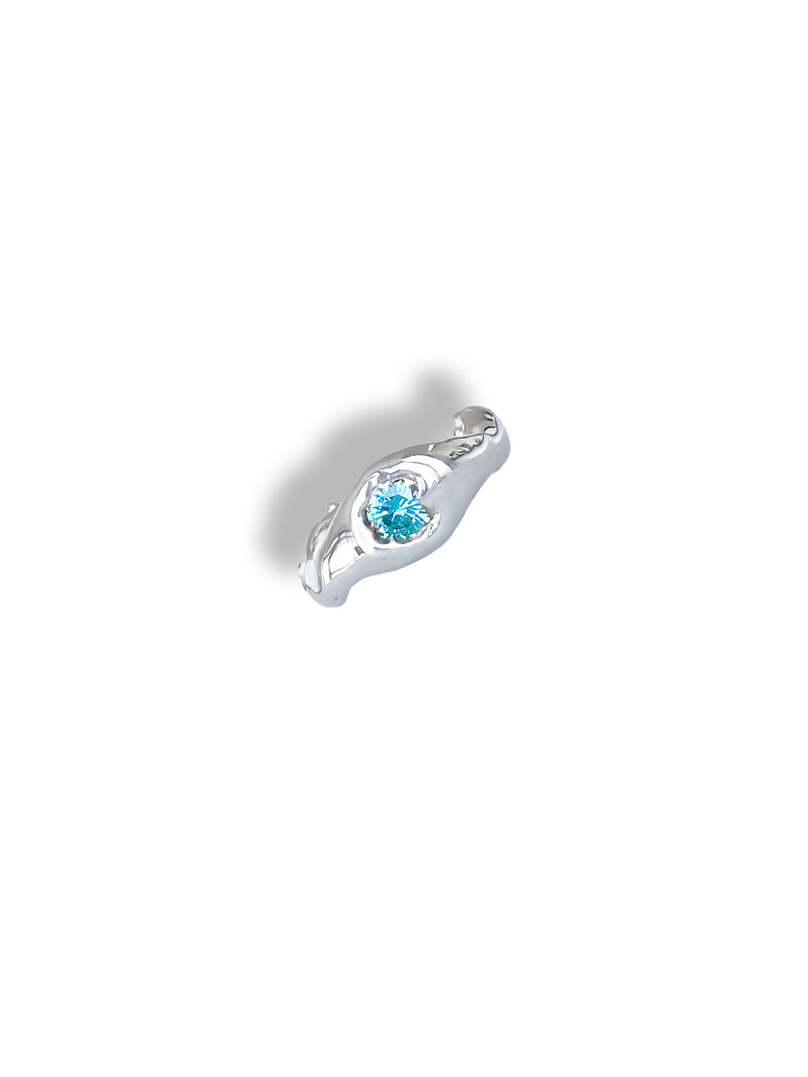 sea coral hybrid ring (US 6 1/2)