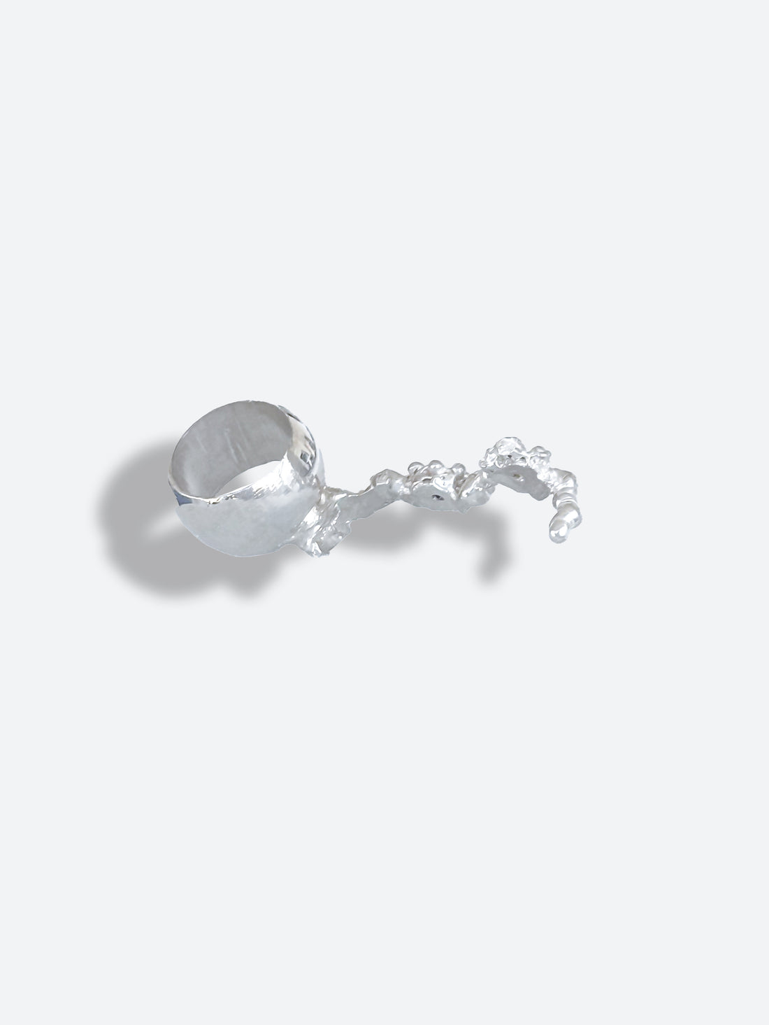 sea coral two gems ring (US 6)